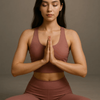 AI美女がヨガポーズを極めたら ―静寂と艶感が共存する、究極のビジュアル体験