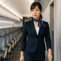 コスプレ 写真集 販売サイトならここ、AI美女のCA姿に惹かれる理由をすべて公開