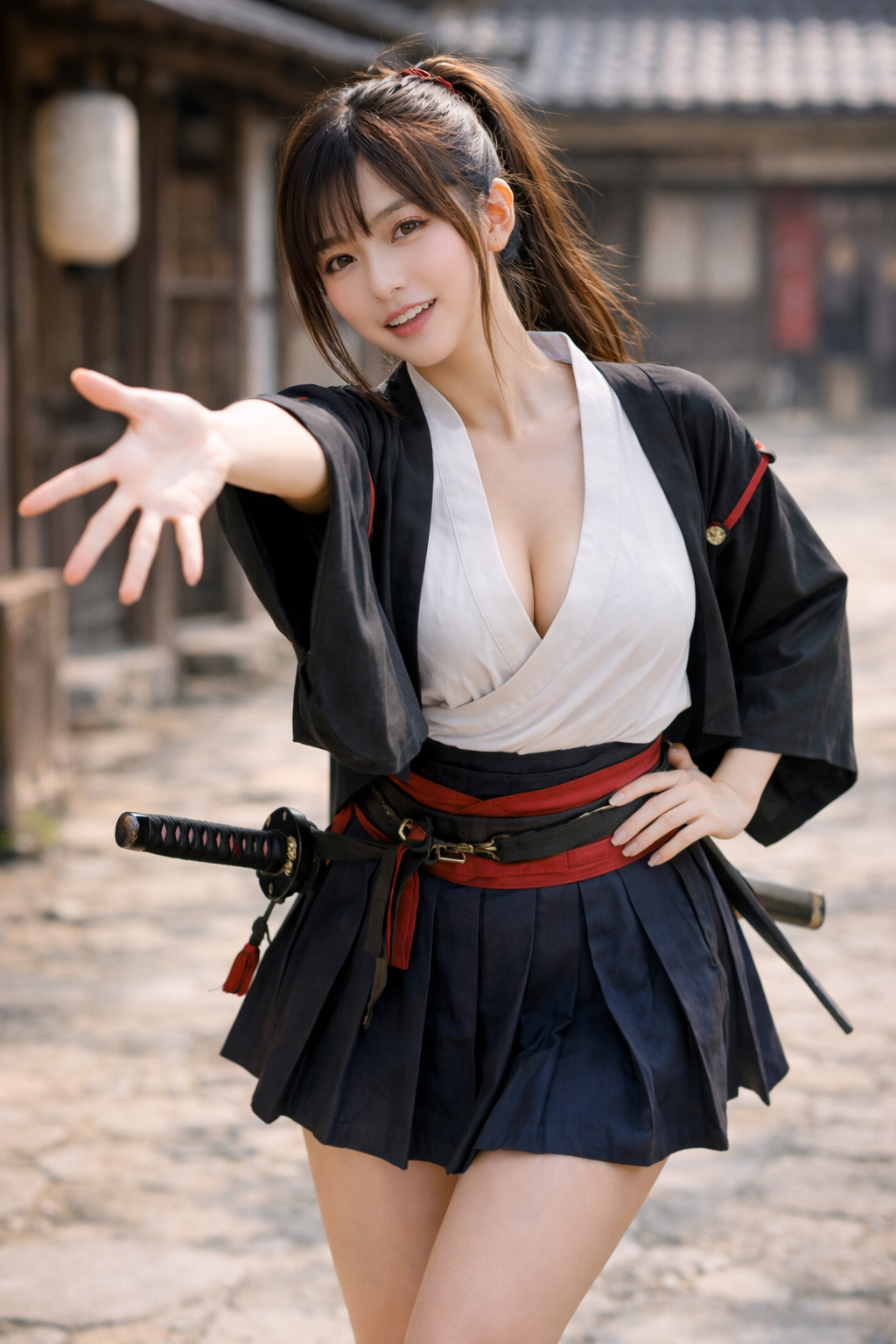 ちょっと違和感がクセになる？「コスプレ 人気 キャラ 女」AI侍美女が静かに人気を集める理由